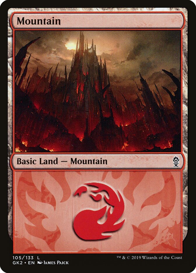 Mountain card front