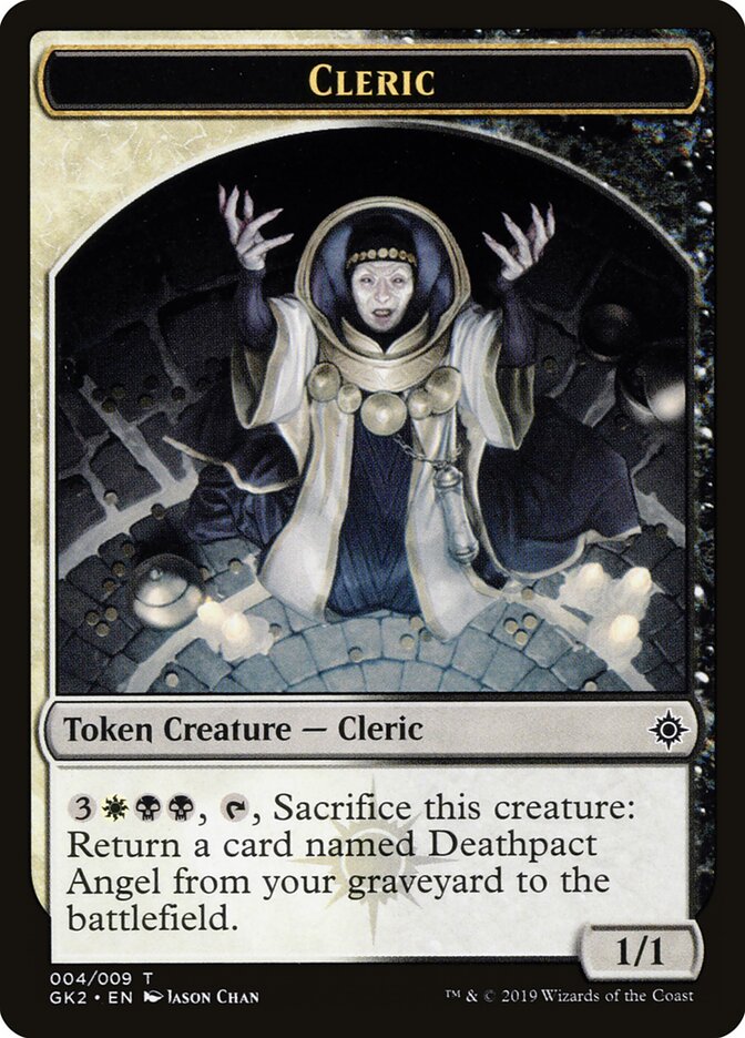 Cleric card front