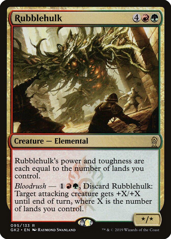Rubblehulk card front