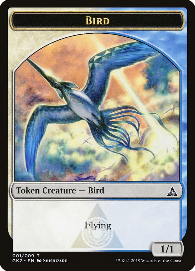 Bird card front