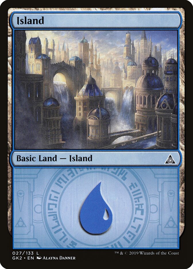 Island card front