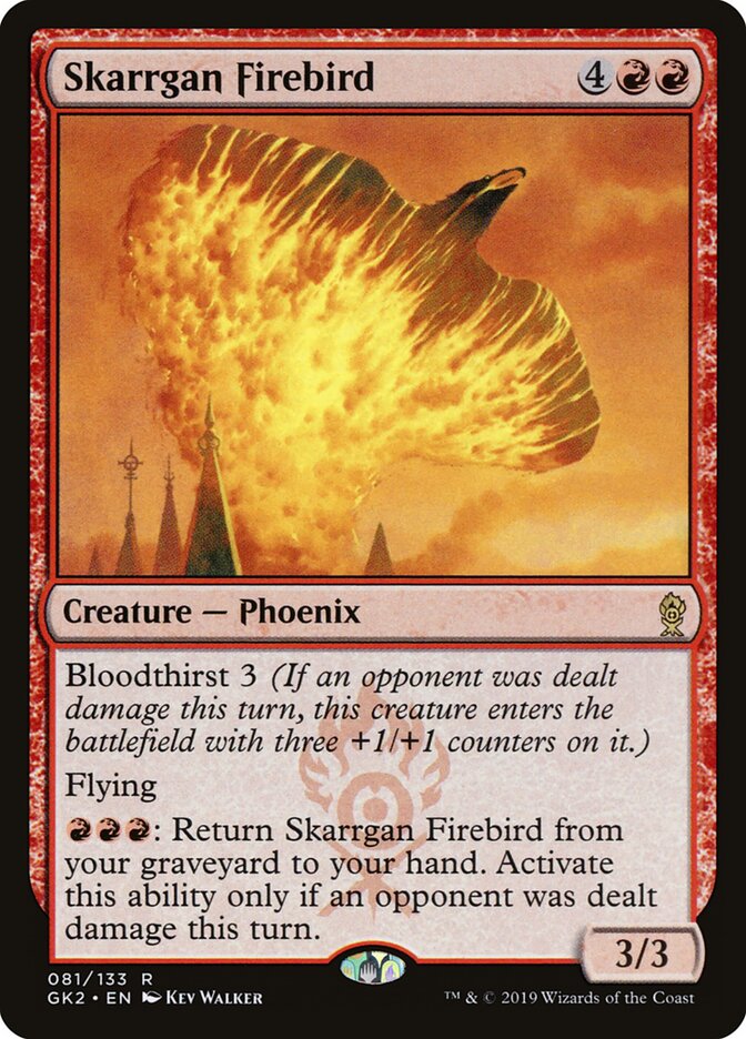 Skarrgan Firebird card front