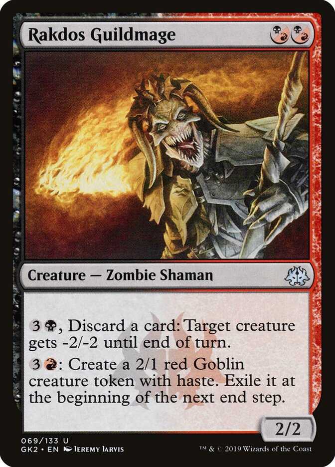 Rakdos Guildmage card front