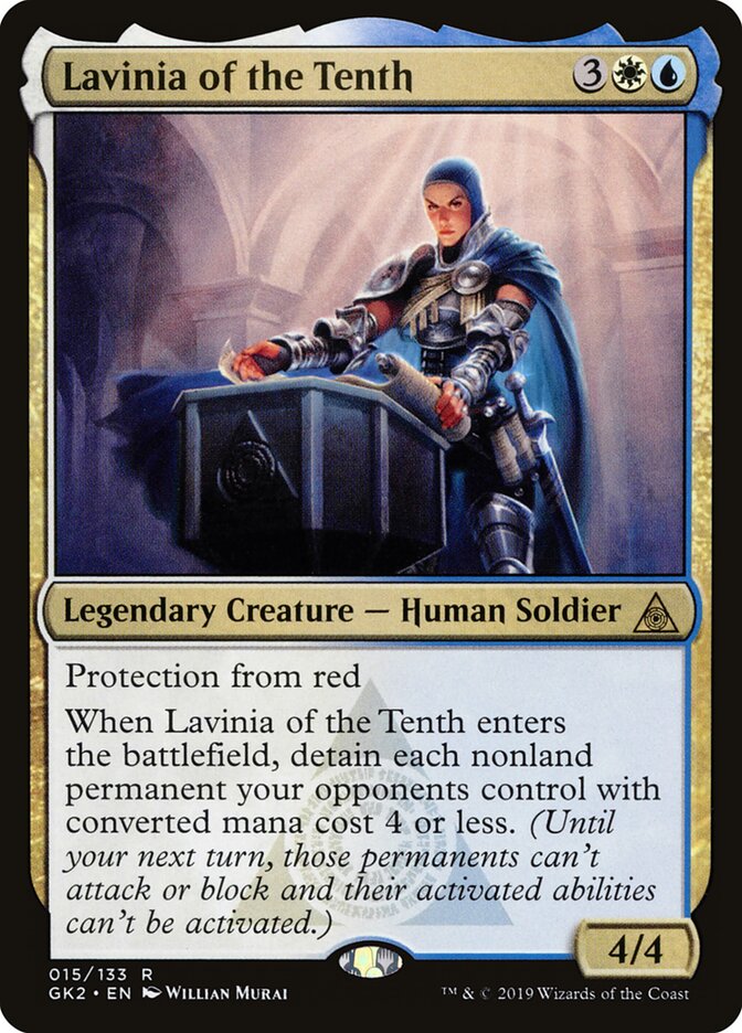 Lavinia of the Tenth card front