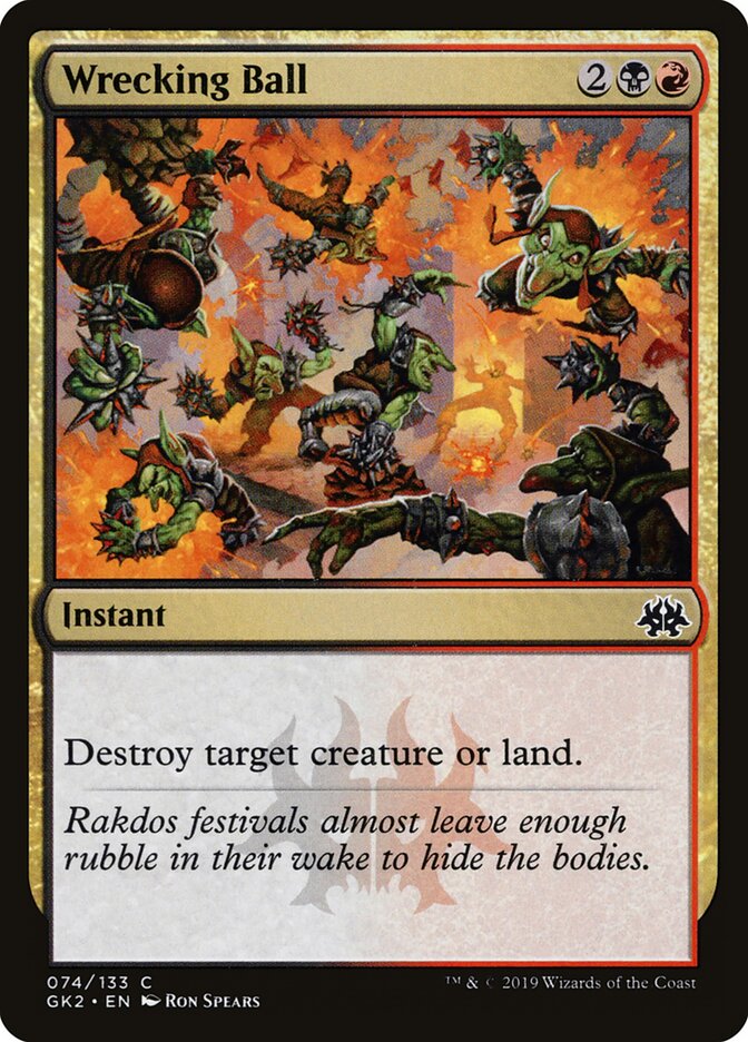 Wrecking Ball card front