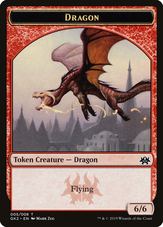 Dragon card front