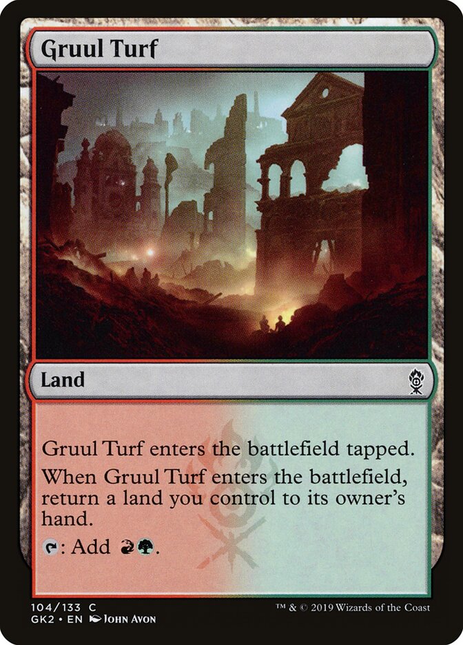 Gruul Turf card front