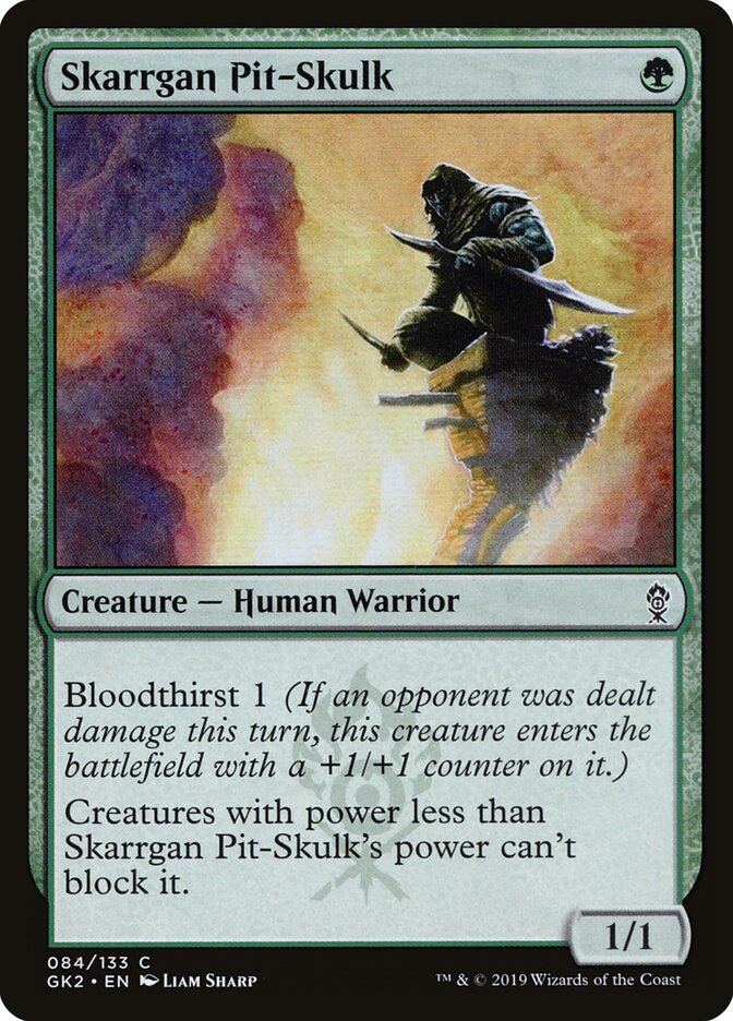 Skarrgan Pit-Skulk card front