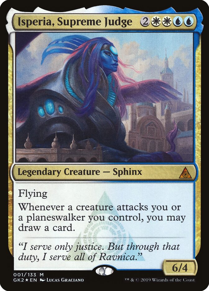 Isperia, Supreme Judge card front