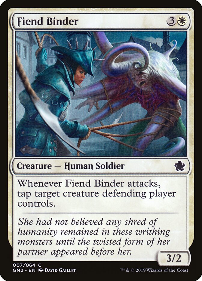 Fiend Binder card front