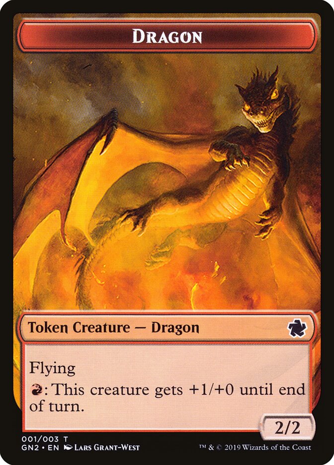 Dragon card front