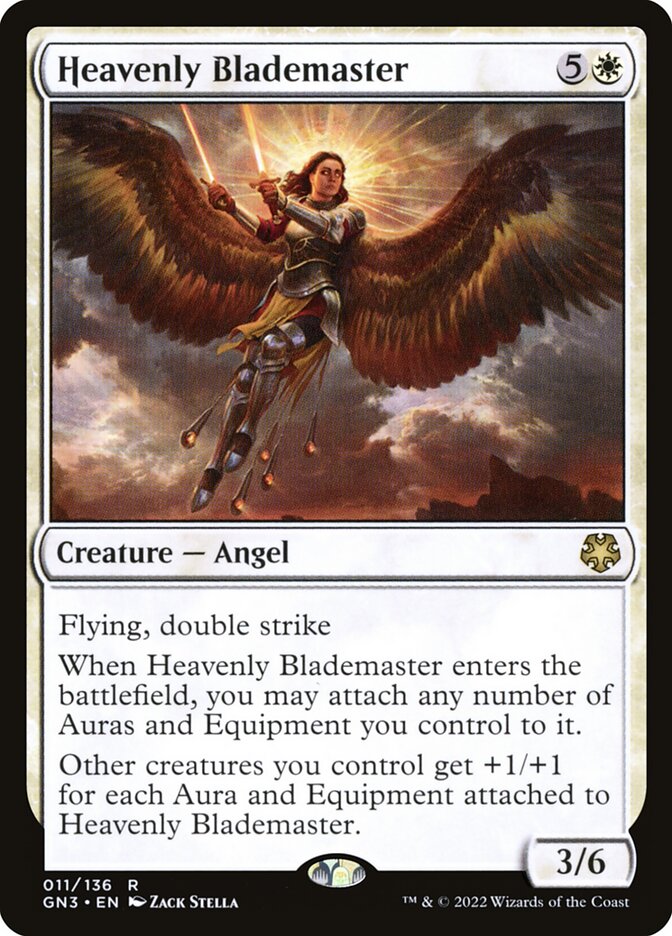 Heavenly Blademaster card front