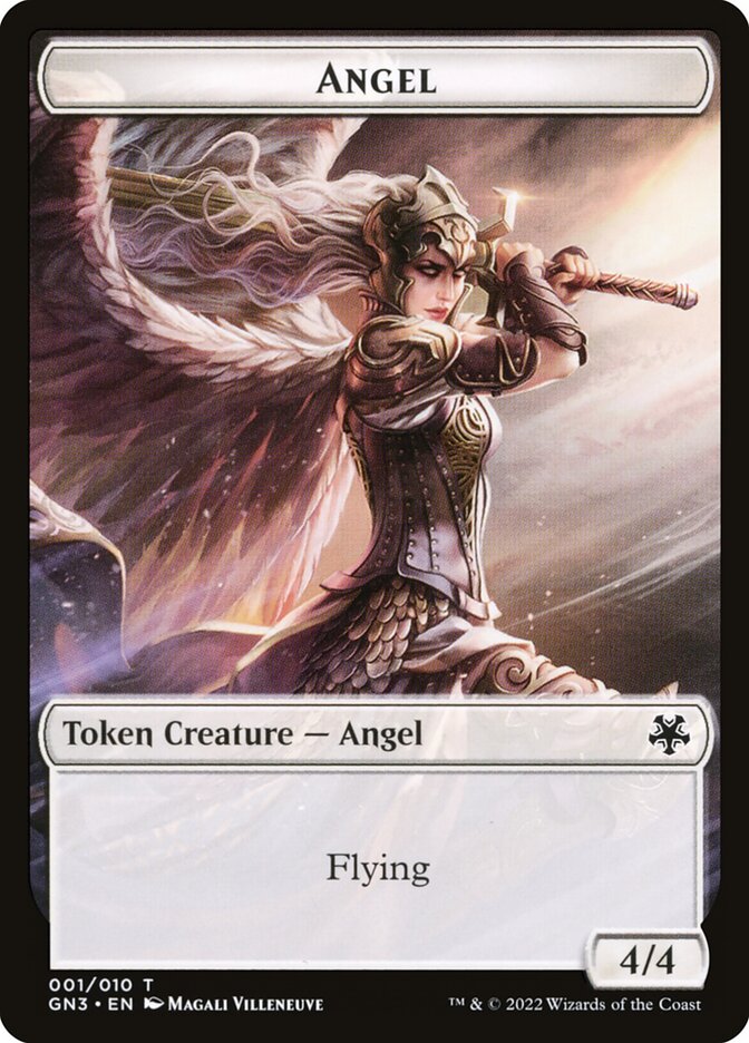 Angel card front