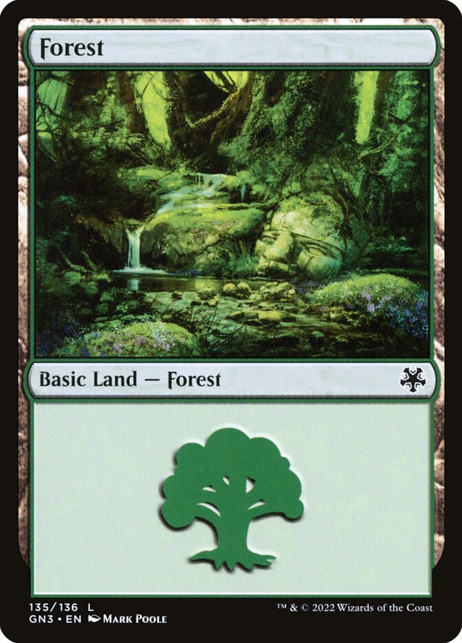 Forest card front