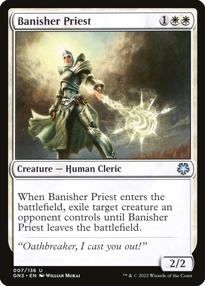 Banisher Priest card front