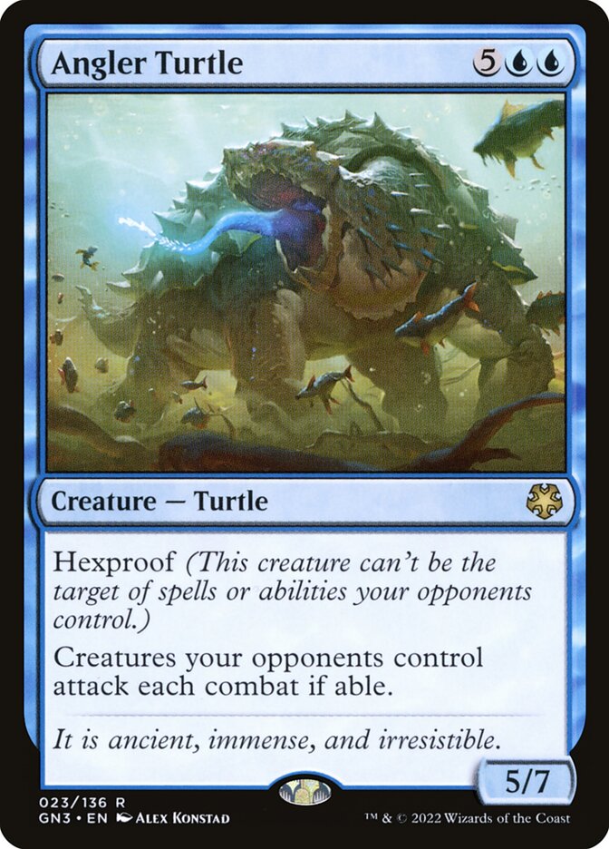 Angler Turtle card front