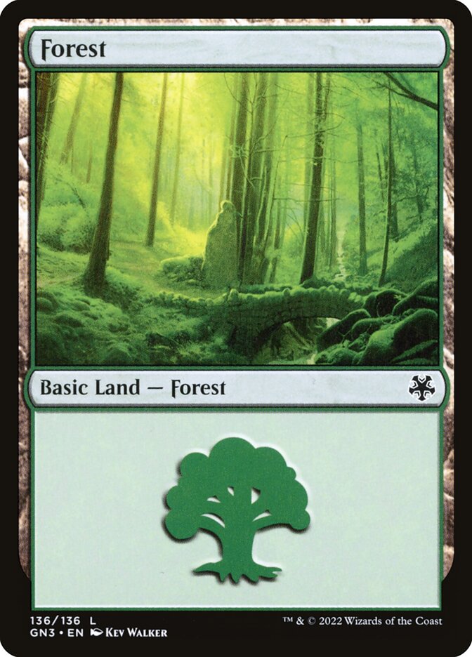 Forest card front