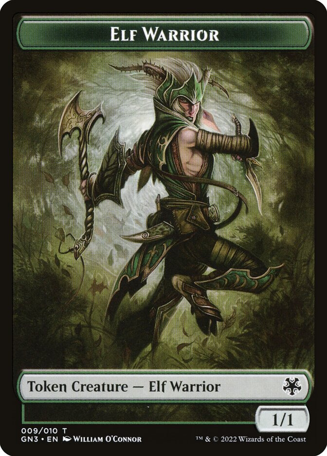 Elf Warrior card front