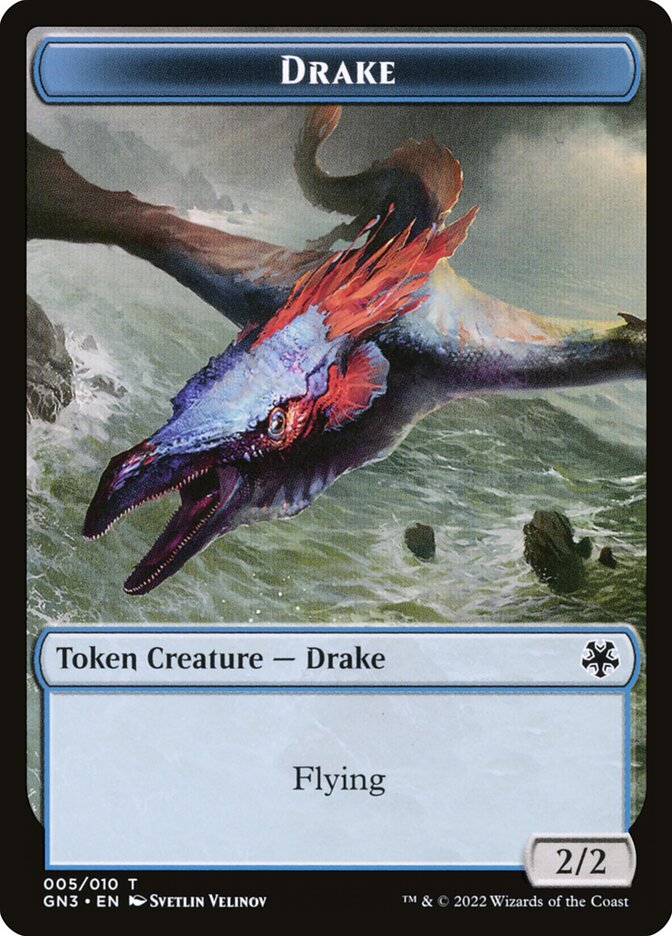 Drake card front