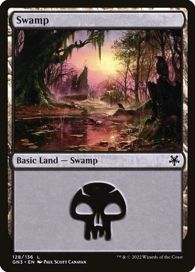 Swamp card front