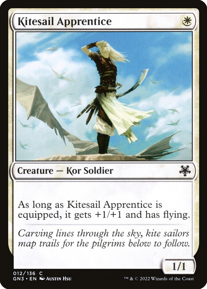 Kitesail Apprentice card front