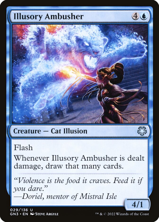 Illusory Ambusher card front