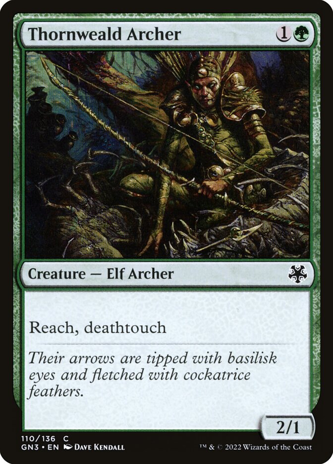 Thornweald Archer card front