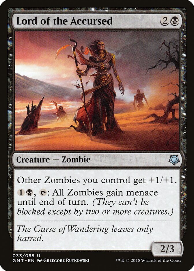 Lord of the Accursed card front