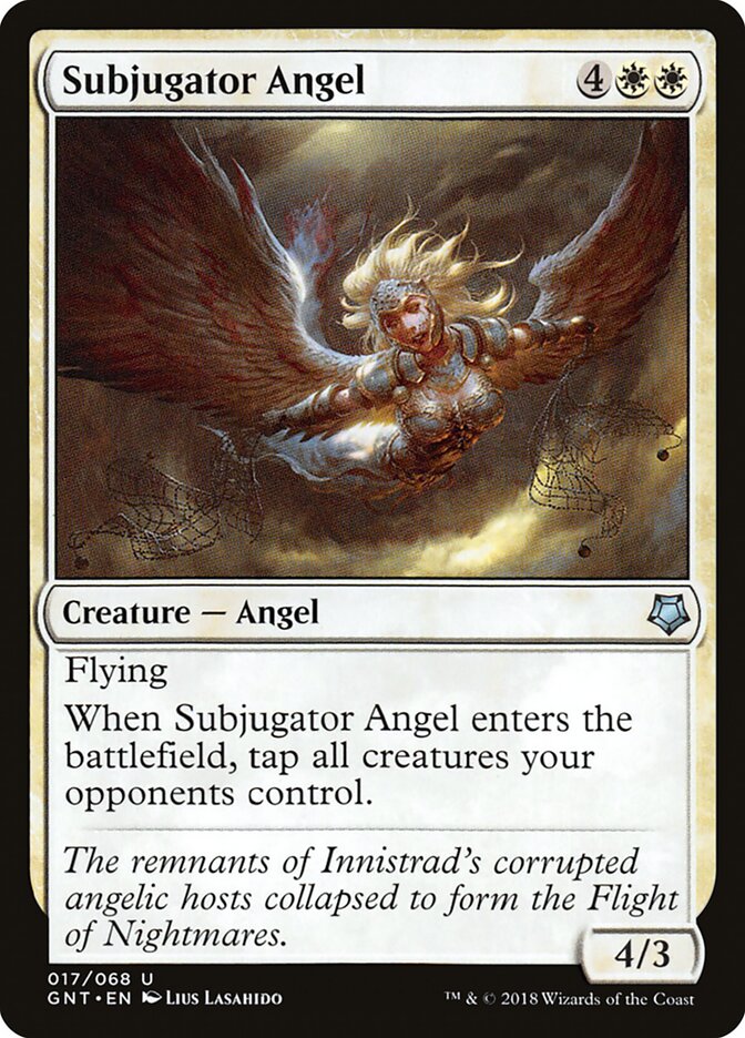 Subjugator Angel card front
