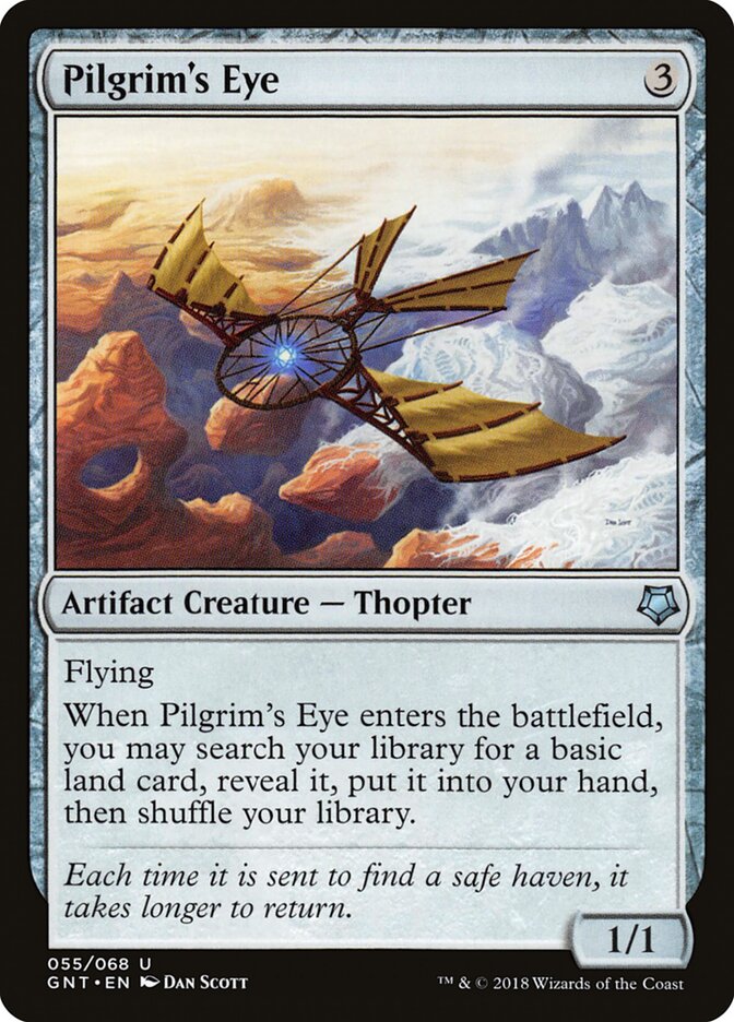 Pilgrim's Eye card front