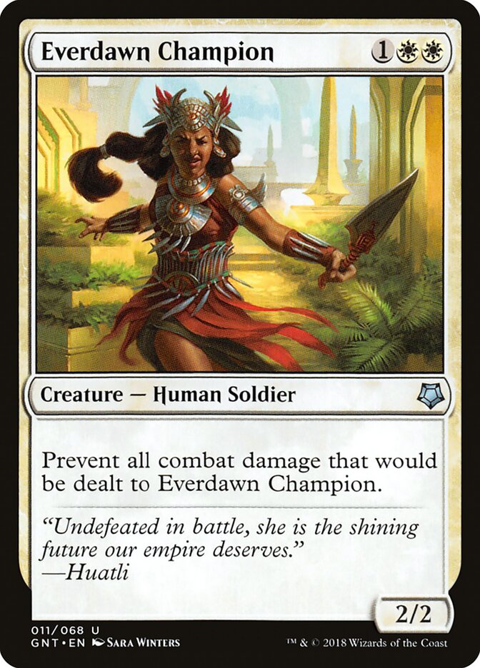 Everdawn Champion card front