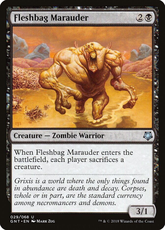Fleshbag Marauder card front