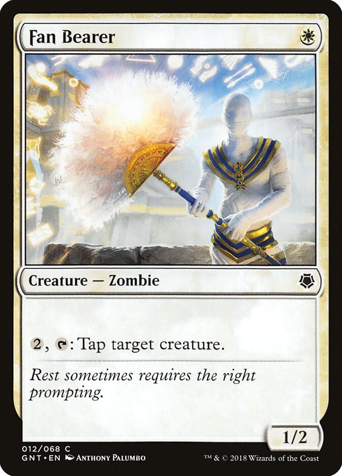 Fan Bearer card front
