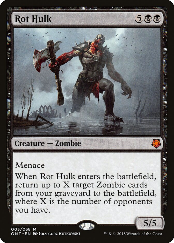 Rot Hulk card front