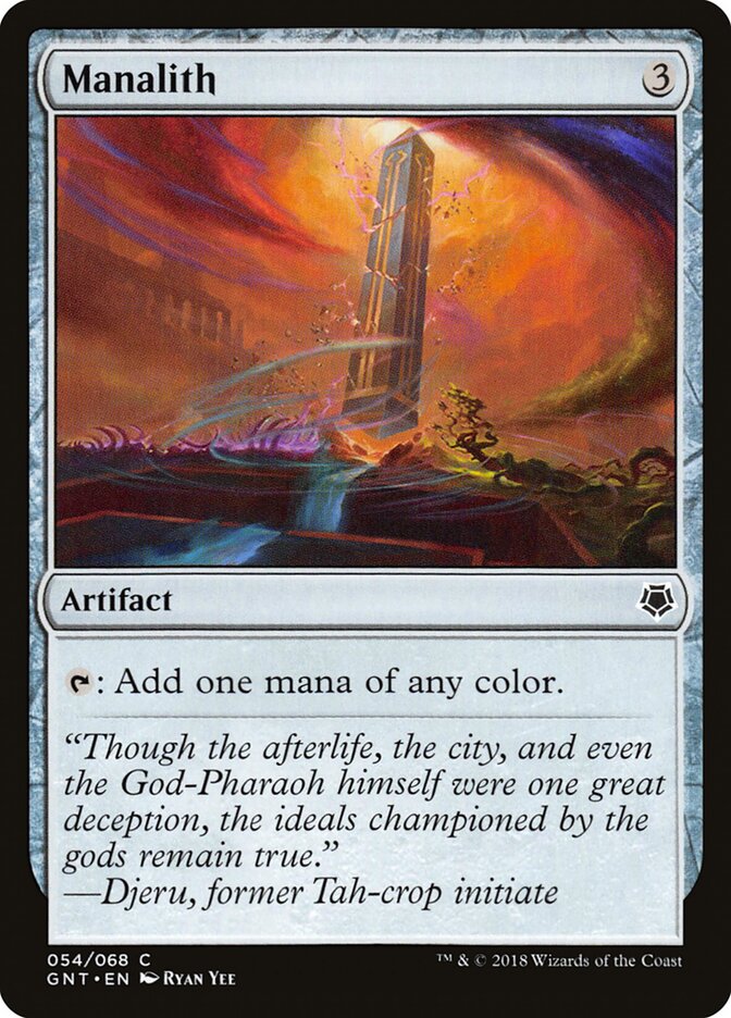 Manalith card front