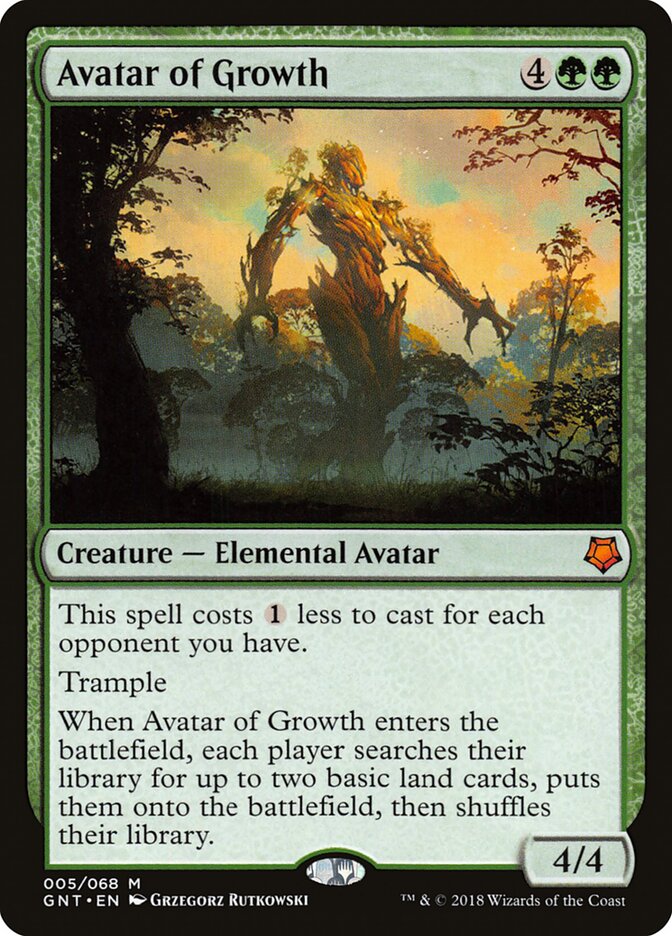Avatar of Growth card front