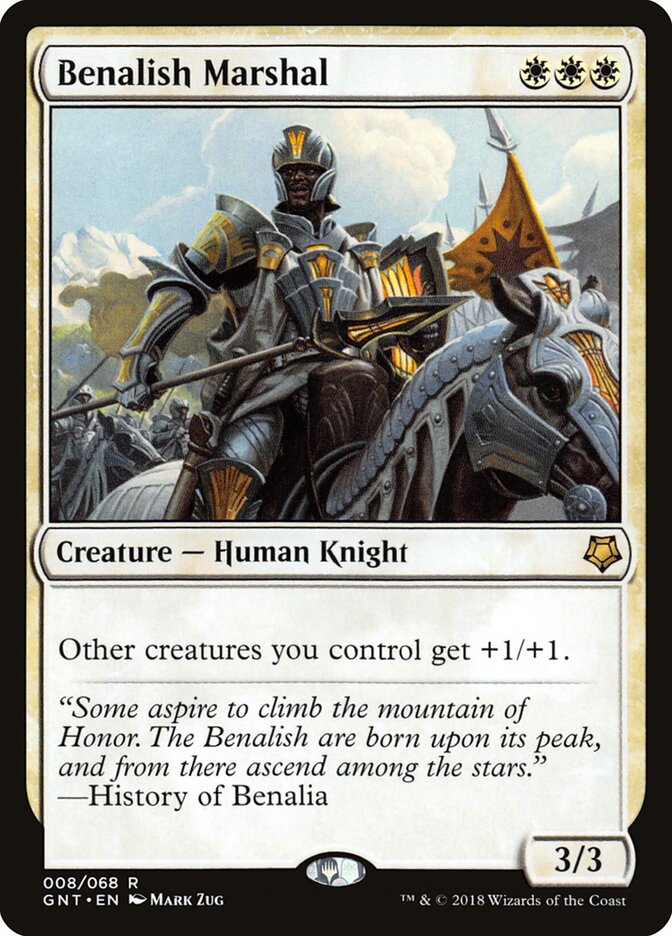 Benalish Marshal card front