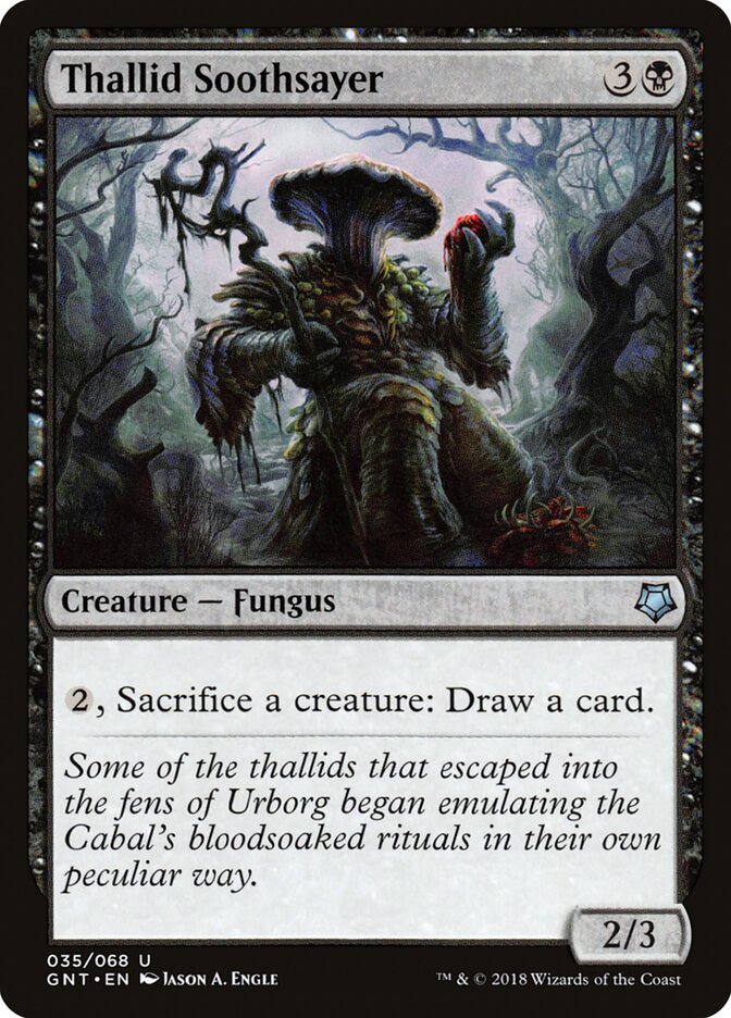 Thallid Soothsayer card front