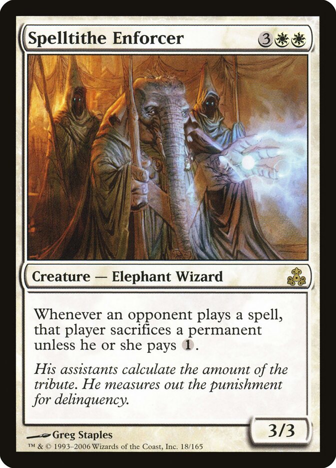 Spelltithe Enforcer card front