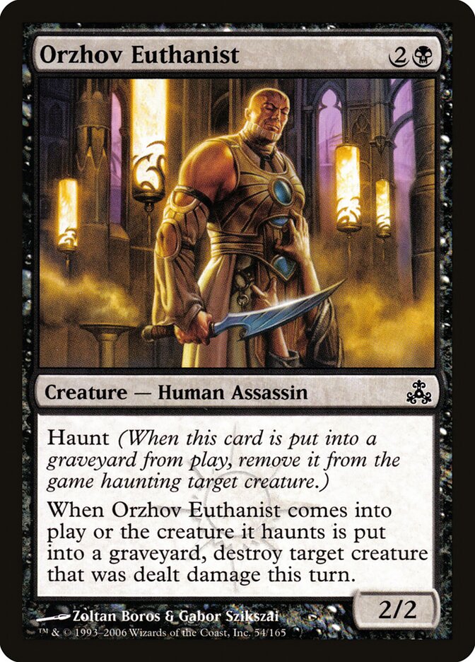 Orzhov Euthanist card front