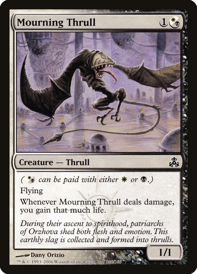 Mourning Thrull card front