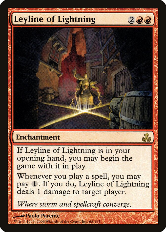 Leyline of Lightning card front