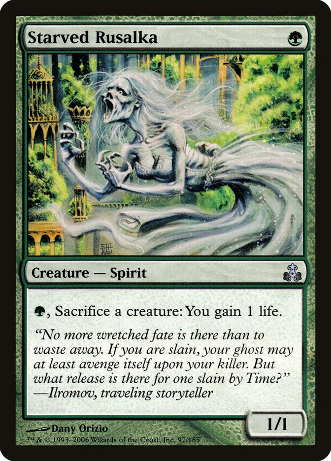 Starved Rusalka card front