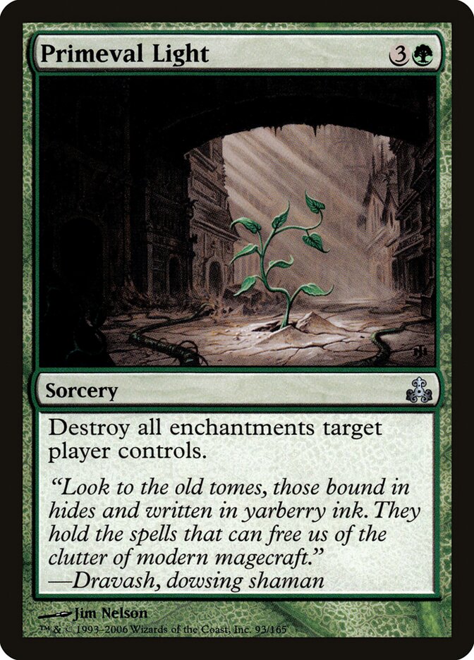 Primeval Light card front
