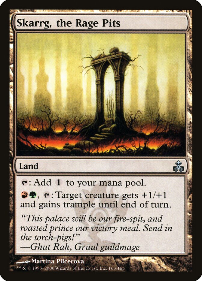 Skarrg, the Rage Pits card front