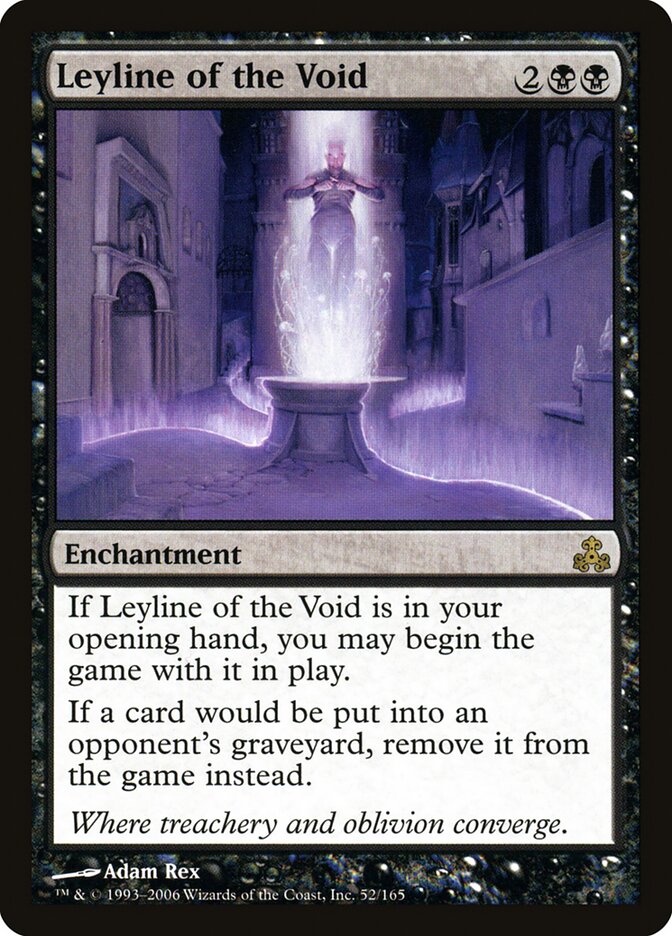 Leyline of the Void card front