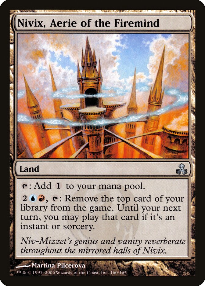 Nivix, Aerie of the Firemind card front