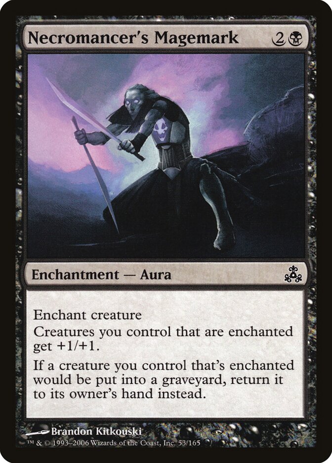 Necromancer's Magemark card front
