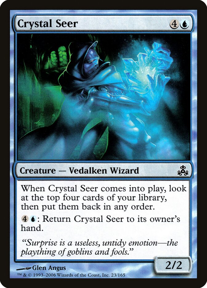Crystal Seer card front