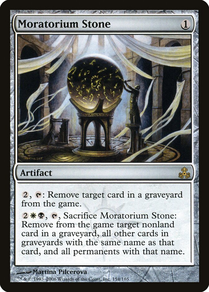 Moratorium Stone card front